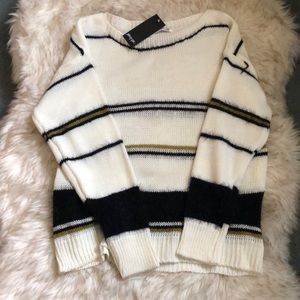 NWT Nasty gal striped sweater